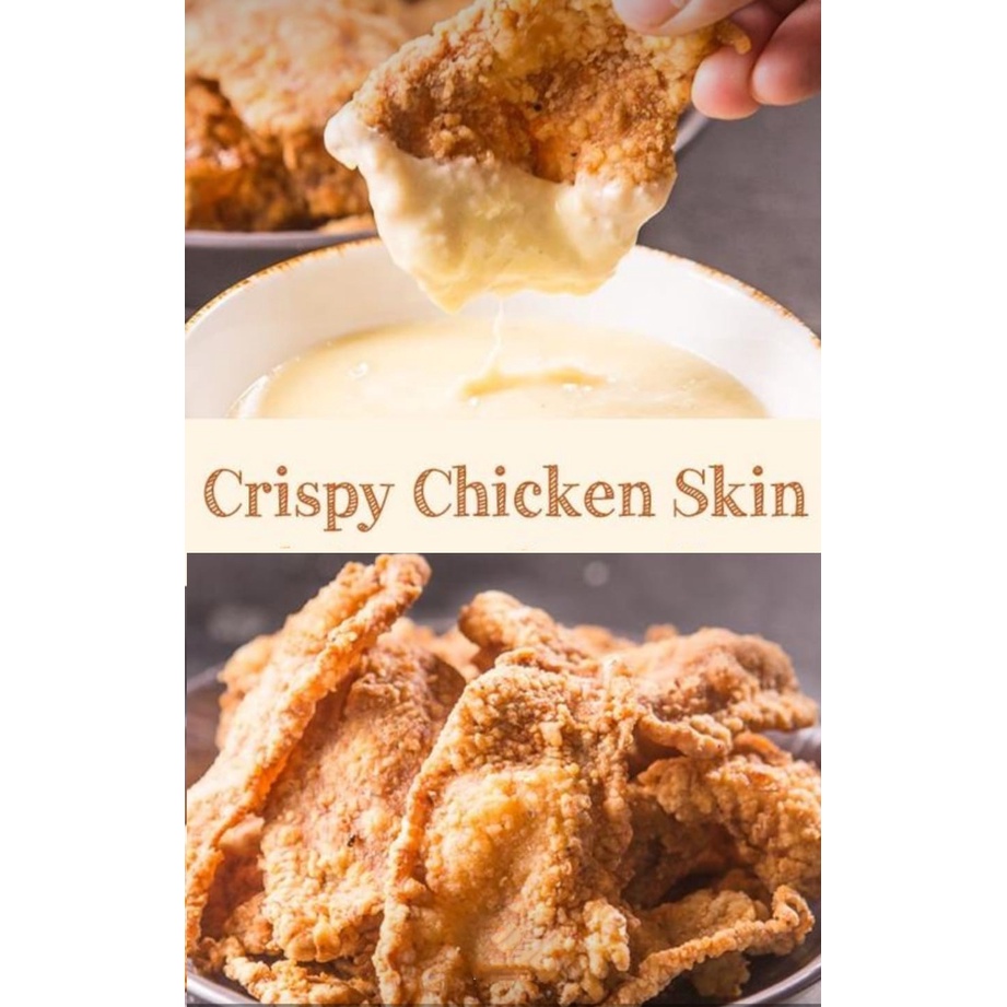 

Kulit Ayam Crispy 500 gram - Kulit Krispi Ayam - Kulit Crispy Ayam