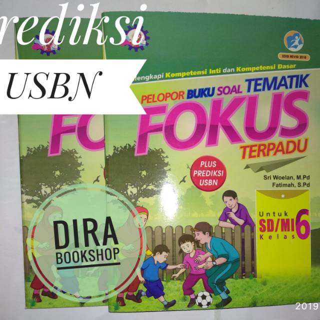 Pelopor Buku Soal Tematik Fokus Terpadu Kelas 6 Prediksi Usbn Shopee Indonesia