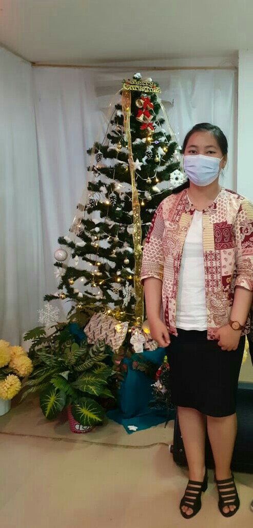 Vl88 - Atasan Baju Batik Wanita Lengan Panjang U/ Blouse Muslimah & Hijaber Bahan Katun Strecth