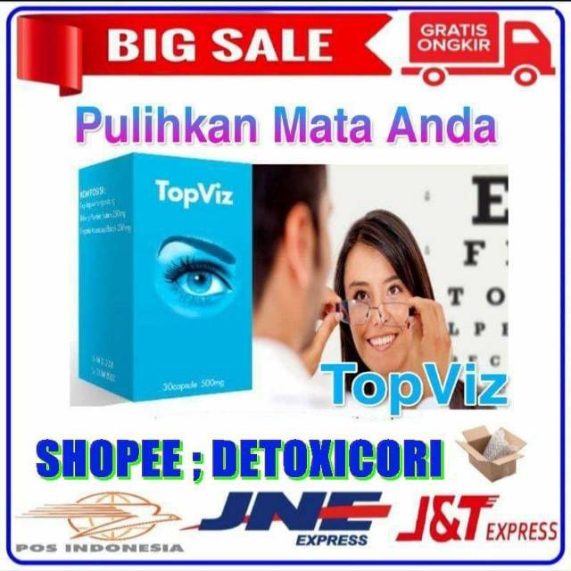 Topviz Original Obat Mata Ampuh Atasi Masalah Mata