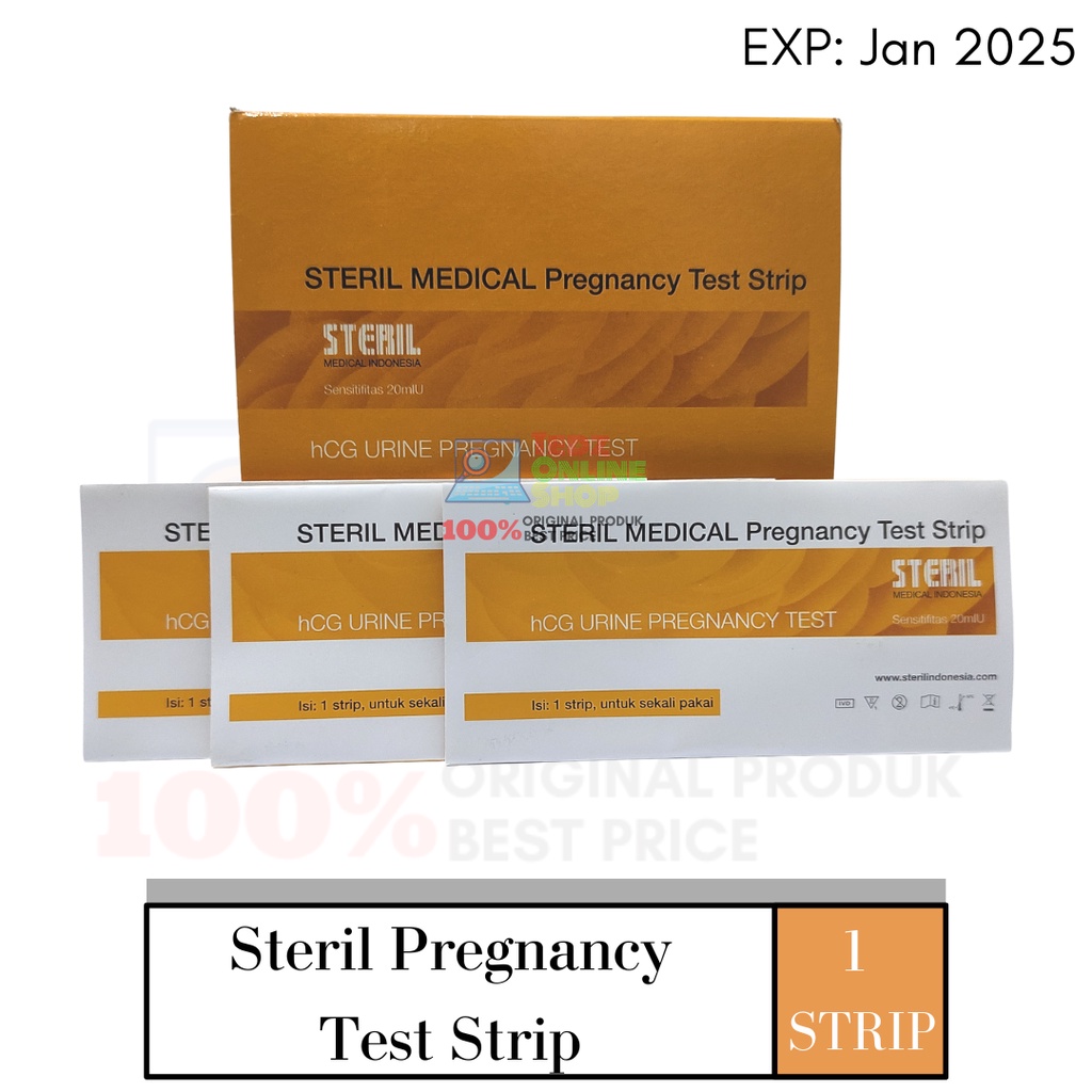 Steril Medical Pregnancy Tes Kehamilan