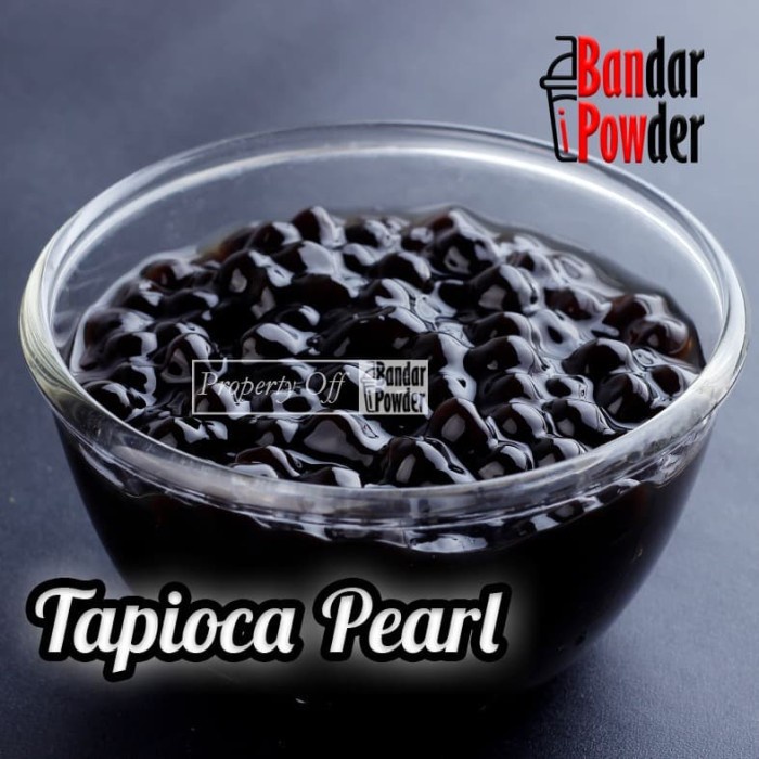 

Lainnya-Minuman-Bubuk- Tapioca Pearl 1Kg - Topping Minuman Bubble Drink -Bubuk-Minuman-Lainnya.