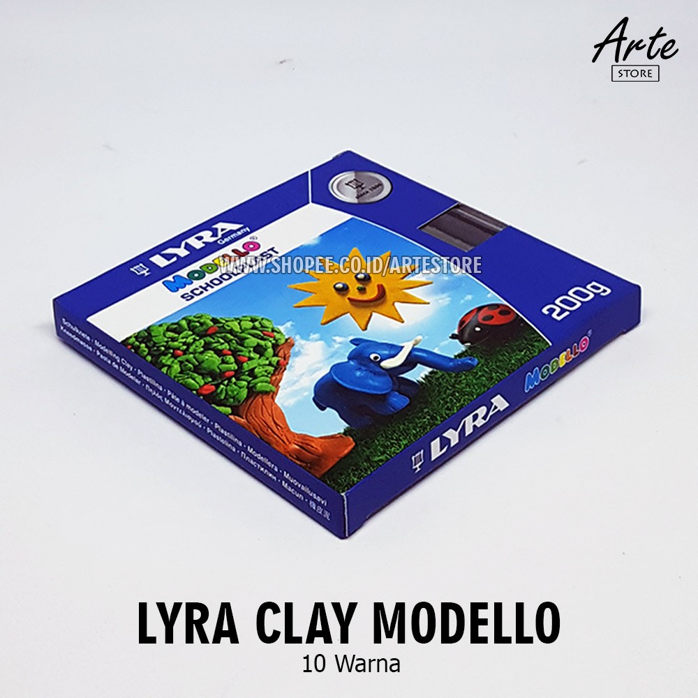 Lilin / Clay Lyra Modello Schoolplast 200 gr