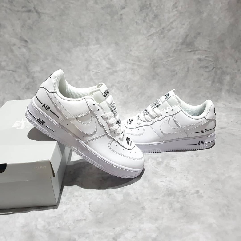 NIKE AIR FORCE 1 LOW TAPE DOUBLE AIR WHITE