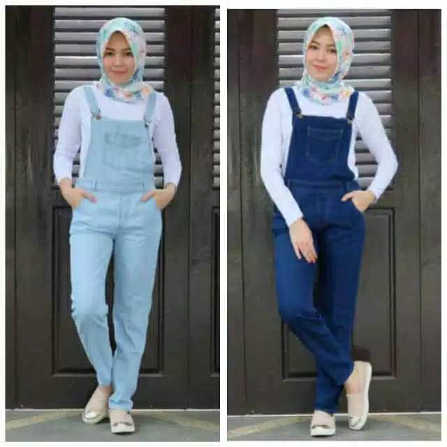 JUMPSUIT JEANS/CELANA KODOK/CELANA JEANS