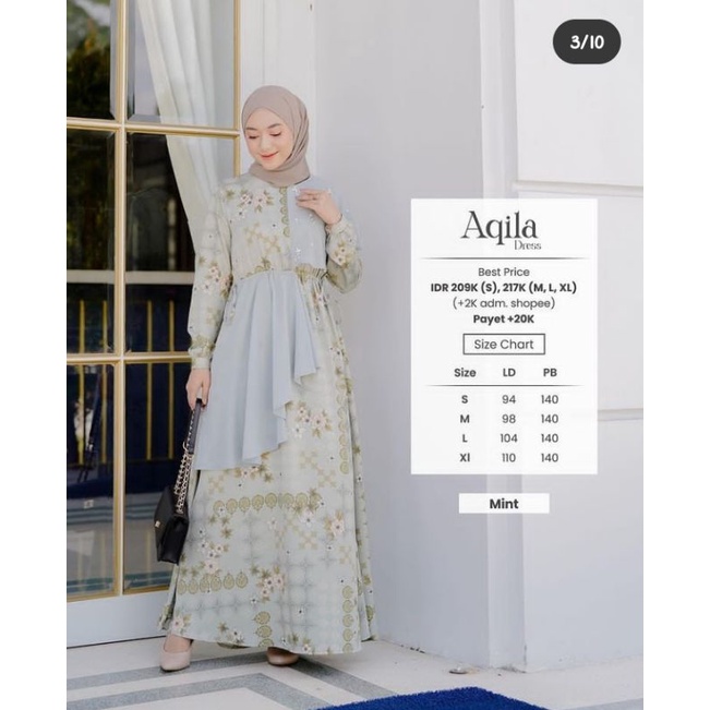 AQILA DRESS DAN KOKO ORIGINAL BBC COLLECTION
