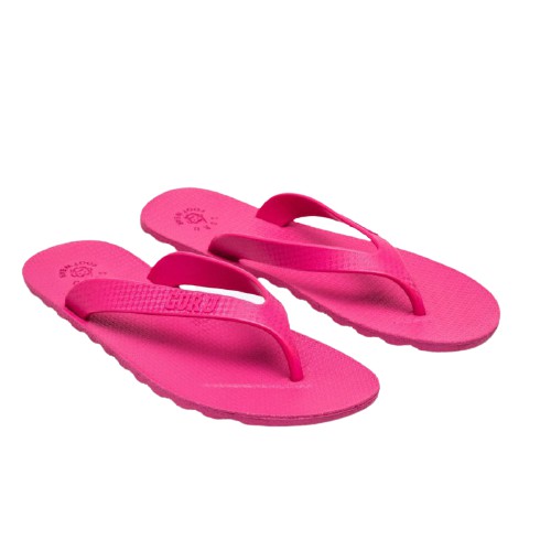 GORU Sandal Jepit Santuy Polos Unisex - PINK POWERRANGER - PINK TUA-1