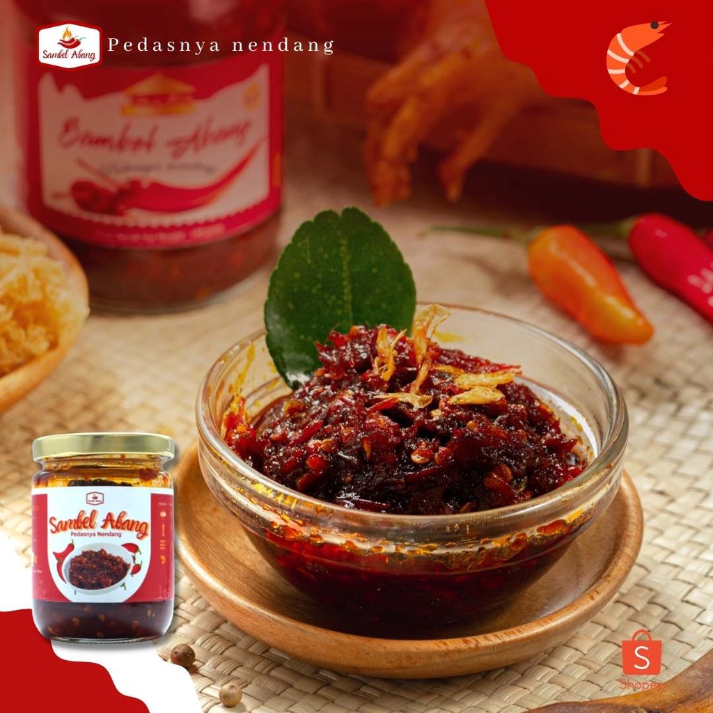 

Sambal Rebon Pedas Level 1-4 By Sambel Abang