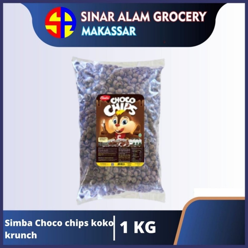 

choco chips simba / koko krunch simba / choco crunch snack cokelat 960grm