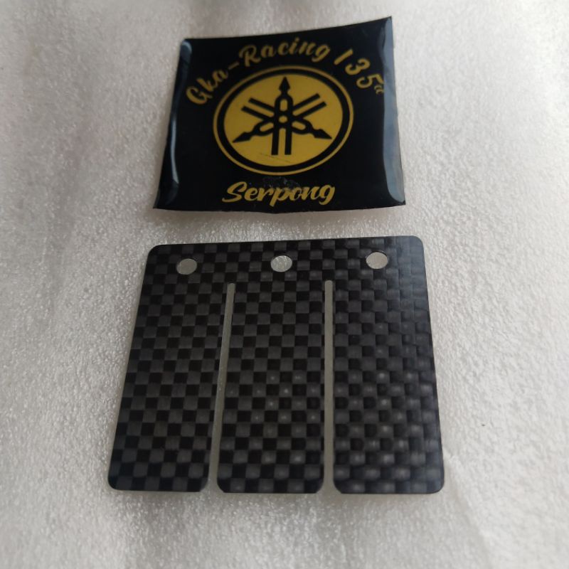 lidah membran fizr fiz r carbon asli 0,4mm