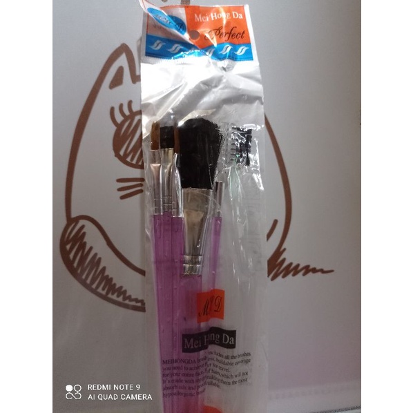 MAKE UP BRUSH KUAS KOSMETIK DOMPET 5PCS