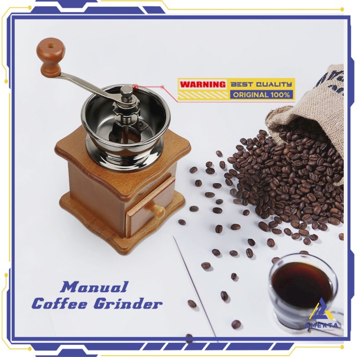 Alat Penggiling Mrosaa Kopi Manual Coffee Grinder