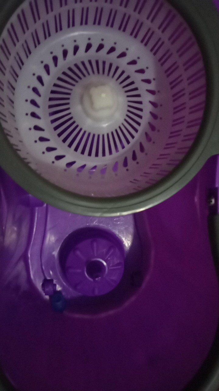 Alat Pel Lantai Magic Wonder Spin Mop Original Putar 360 Derajat Otomatis Tanpa Peras Pakai Roda