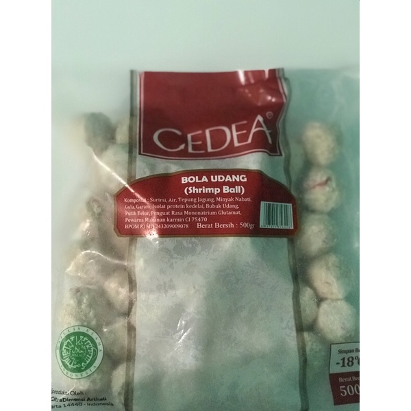 

bola udang cedea