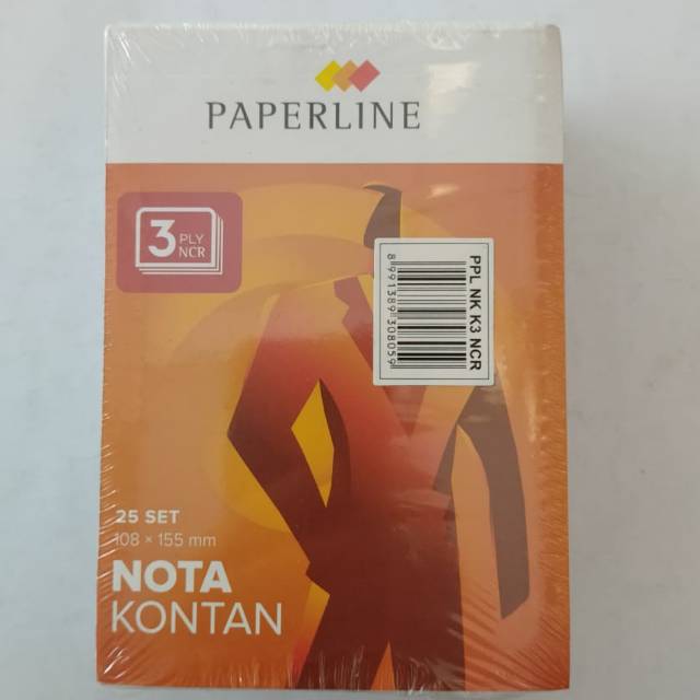 

Nota Kontan Kecil 3 Ply NCR Paperline