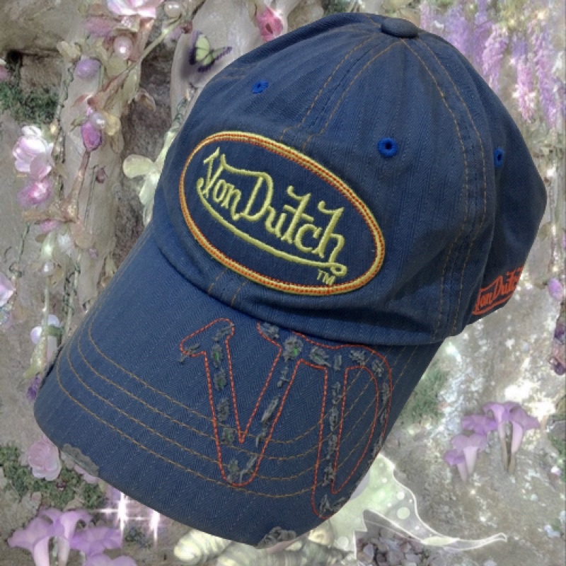 topi y2k blue von dutch