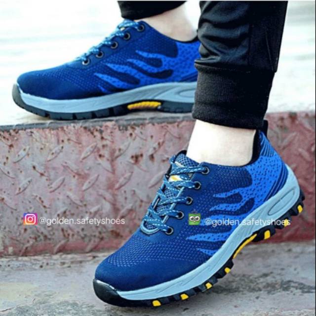 Sepatu safety sport fashion kode 80