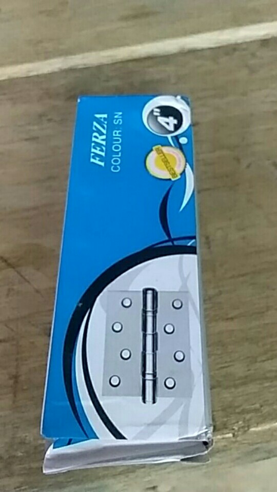 Engsel Ferza 4 In Warna Putih - Engsel Jendela Murah - Engsel Baguss