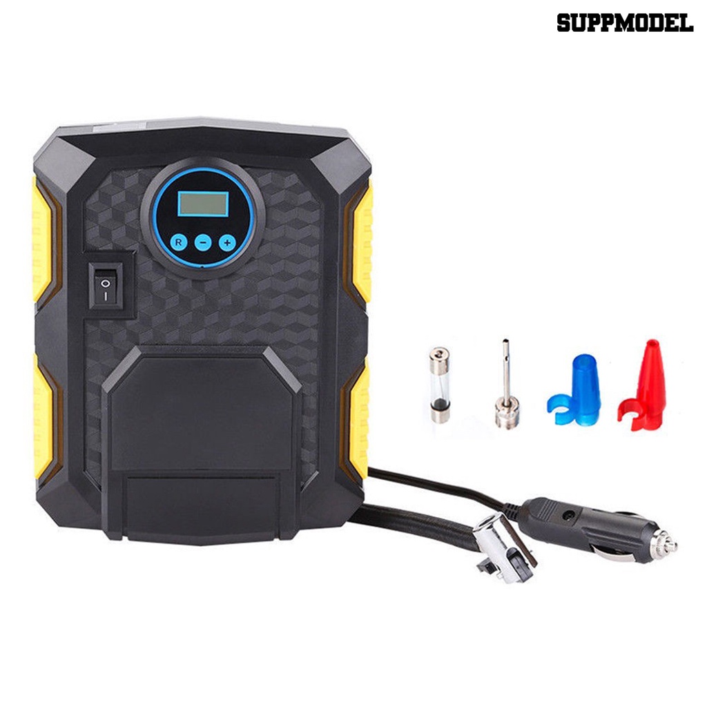 Pompa Angin Elektrik Portable 12V 22 Silinder Dengan Lampu LED Untuk Ban Mobil