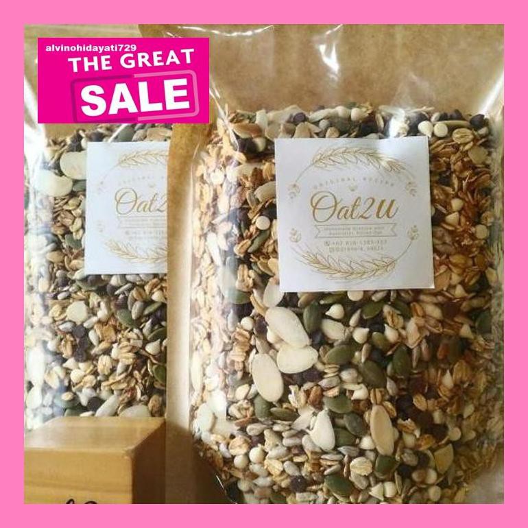

Al04Nind Granola 500 Gram - Palm Sugar Oat Indvvl03
