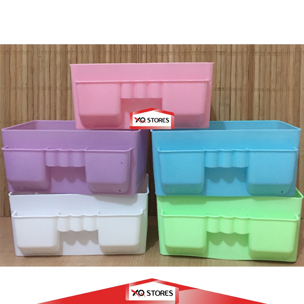 TEMPAT ORGANIZER KOSMETIK / RAK KOSMETIK MULTIFUNGSI Plastik