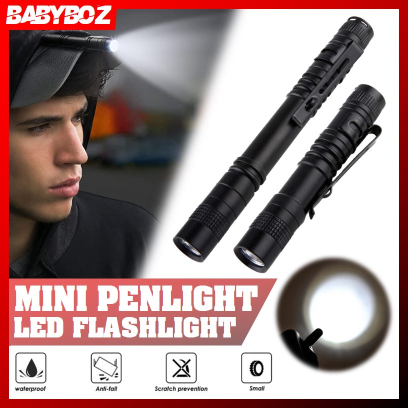 BABYBOZ - TaffLED Lampu Led Senter Camping Flashlight Cree Q5 600 Lumens  use 2xAAA batteries waterp