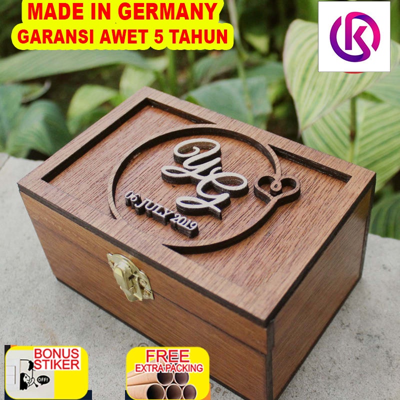 

Murah Ring Box + Sekat 10x15 / Ring Box Custom / Kotak Cincin Murah