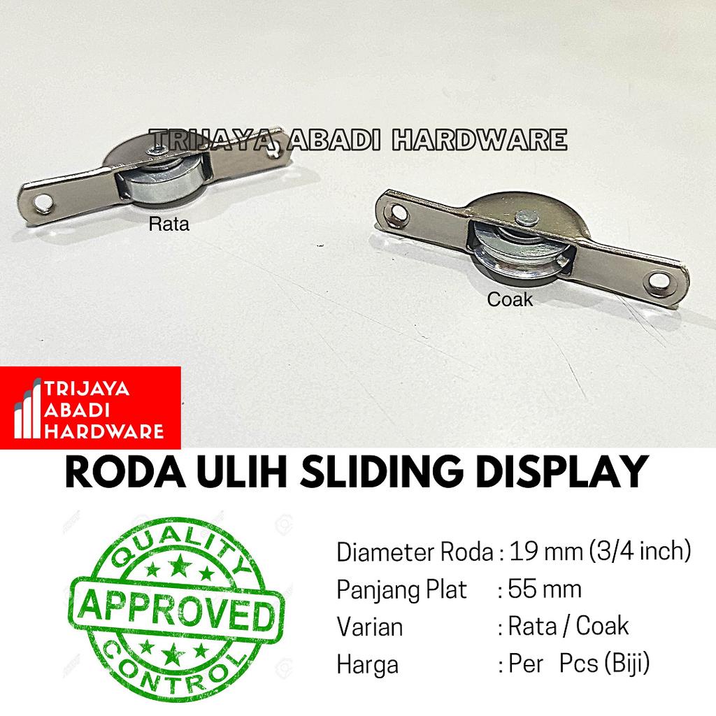 Roda Ulih Sliding 3/4 inch Caster Etalase Roller Display Matex Gitsay
