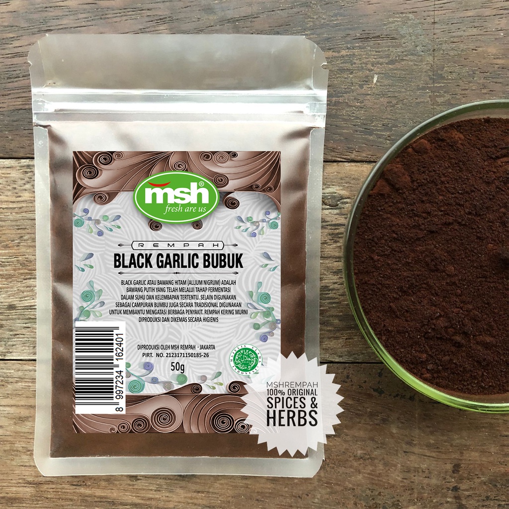 

Black Garlic Bubuk