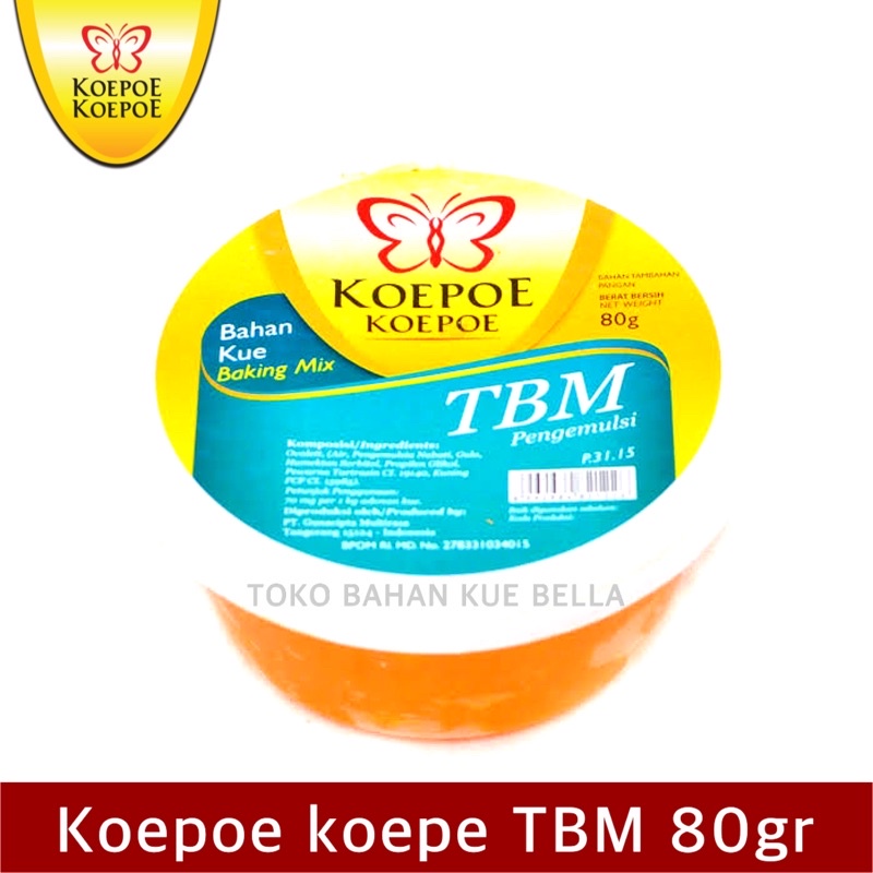 Koepoe Koepoe TBM 80gr / Pengemulsi