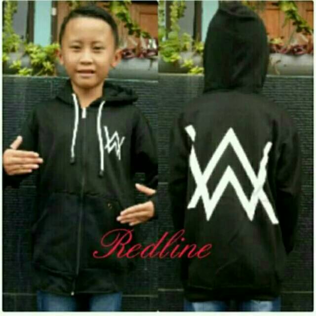 jaket anak alan walker roundhand