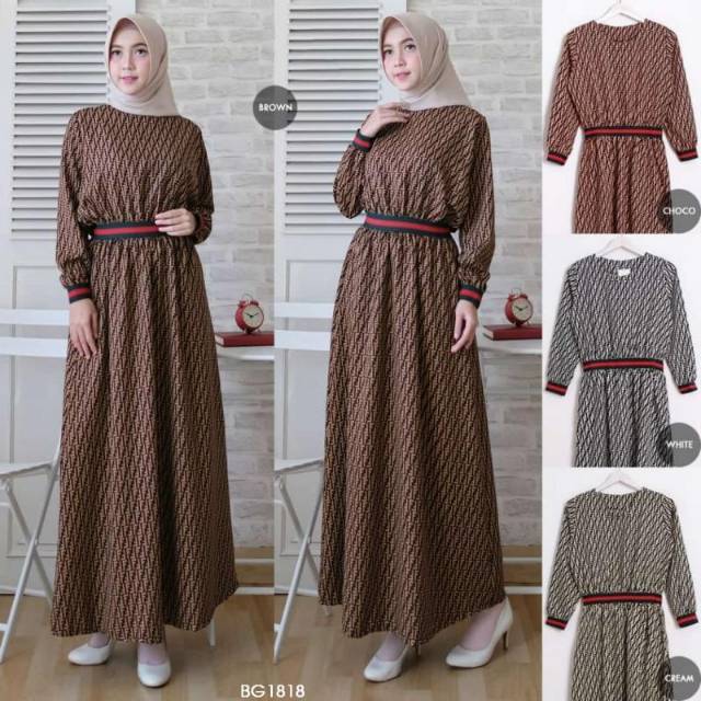GAMIS CANTIK RIB FINDY FIT TO L GAMIS CANTIK MUSLIMAH REALPICT