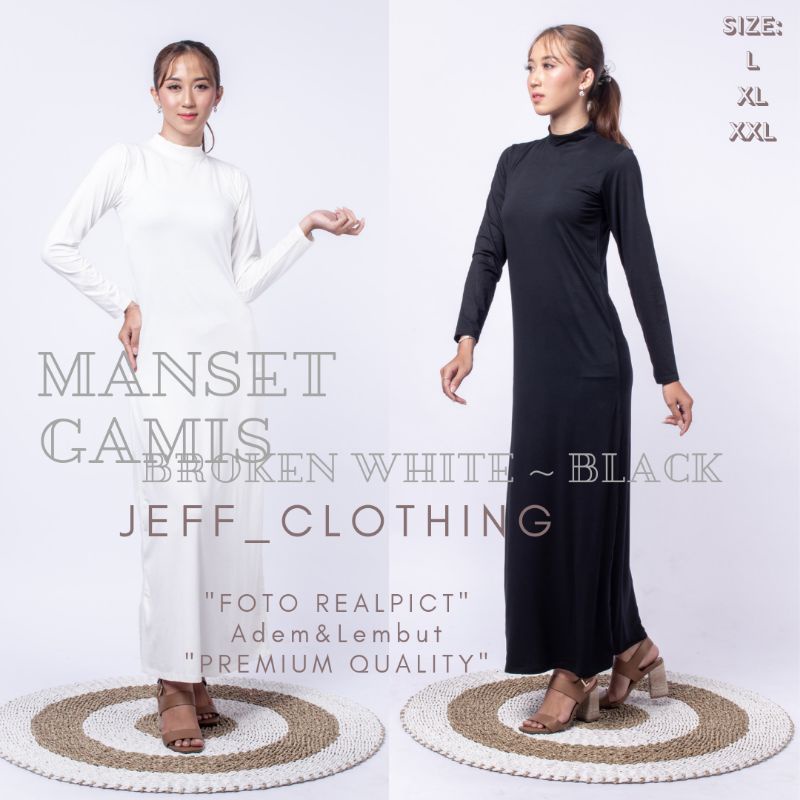 Manset Gamis Lengan Panjang | Kaos Daleman Gamis | Manset Gamis Panjang Jumbo | Manset panjang