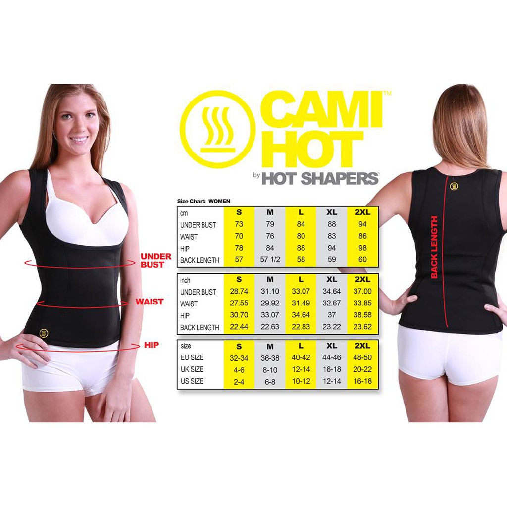 CAMI HOT SHAPER ~ Baju Gym Wanita ~ Baju Olahraga Wanita ~ TANK TOP