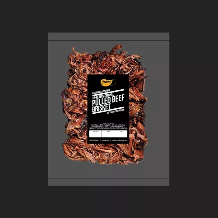 

Daging Sapi Suwir / Pulled Beef Brisket 200gram