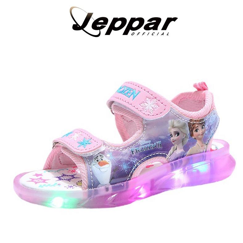 Sandal Anak Led Perempuan Frozen Kualitas Import - Sandal Frozen 006
