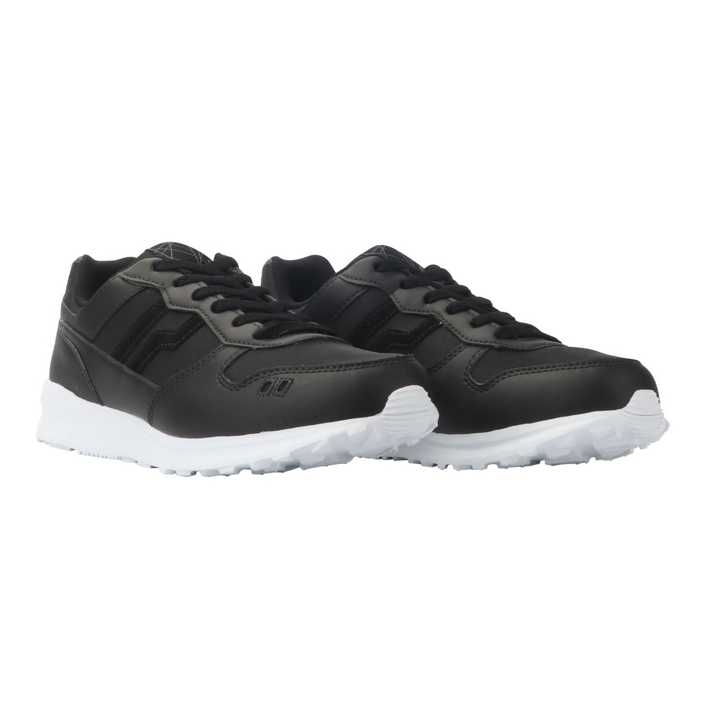 Sepatu Sneakers - Piero - Jogger Black White P20064