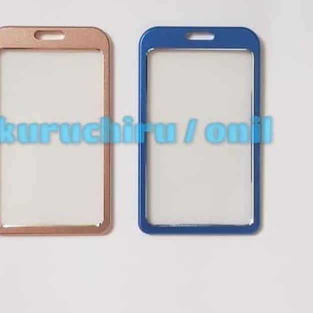 

Order.!>!164LI Aluminium ID Card Holder Tanpa Tali / Tempat ID Card Aluminium