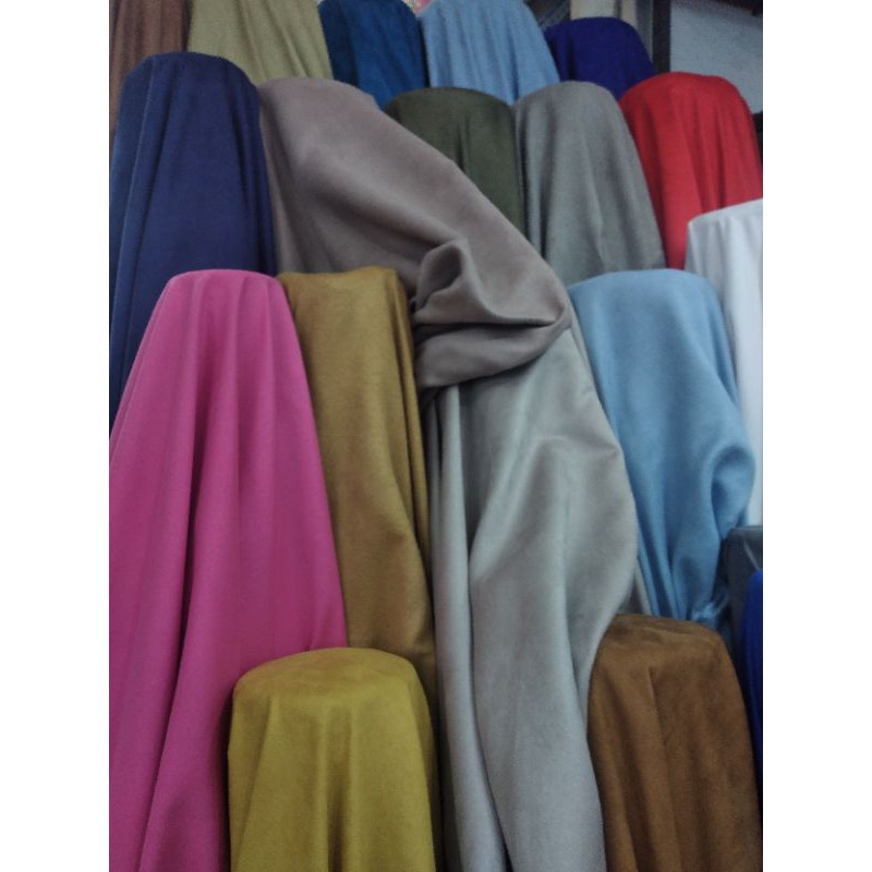 Kain Suede Import_Bahan Kain Suede