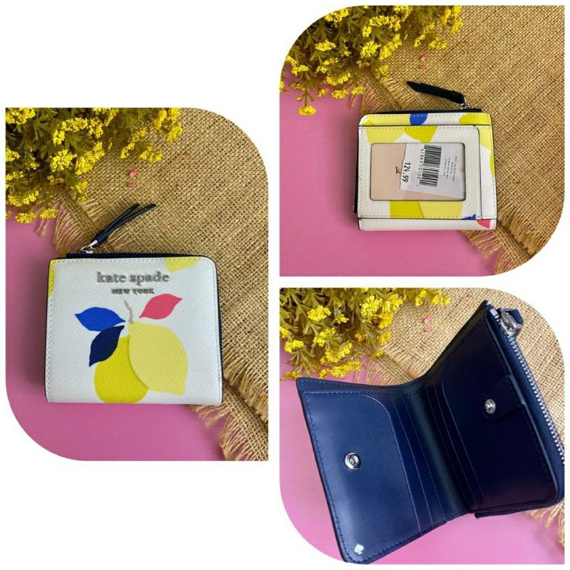 Dompet bifold zip lemonzest