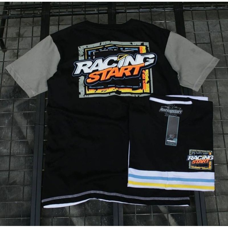 t-shirt kaos racing start original