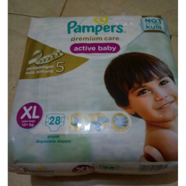 Pampers Premium Care Active Baby XL