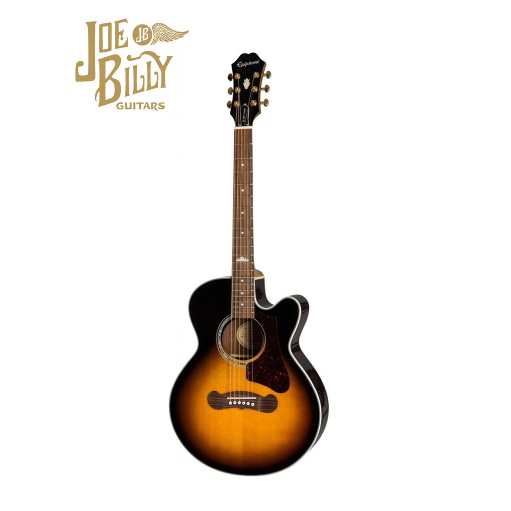 Epiphone EJ200 SCE Coupe Vintage Sunburst