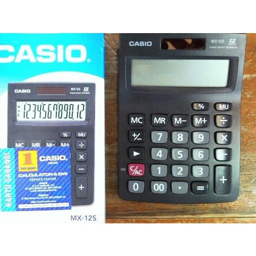 

☞ Jual Kalkulator Casio MX 12 MS ➶