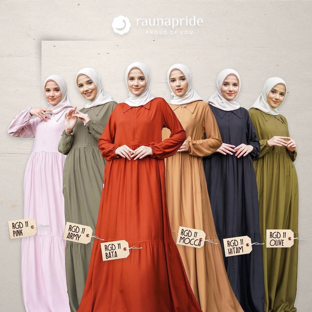 RAUNA GAMIS RAYON//GAMIS RAYON PREMIUM//GAMIS ADEM//GAMIS RAUNA RGD 11//GAMIS DEWASA//GAMIS RAYON PR