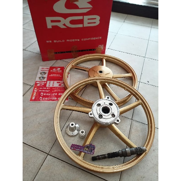Paketan Velg RCB Mio Ring 17/14 PNP Aerox