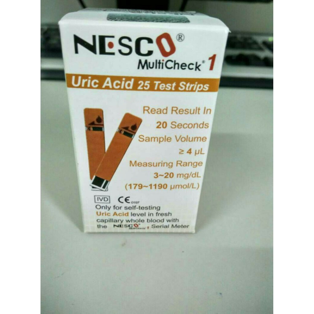 

Strip Nesco Uric Acid/Asam Urat