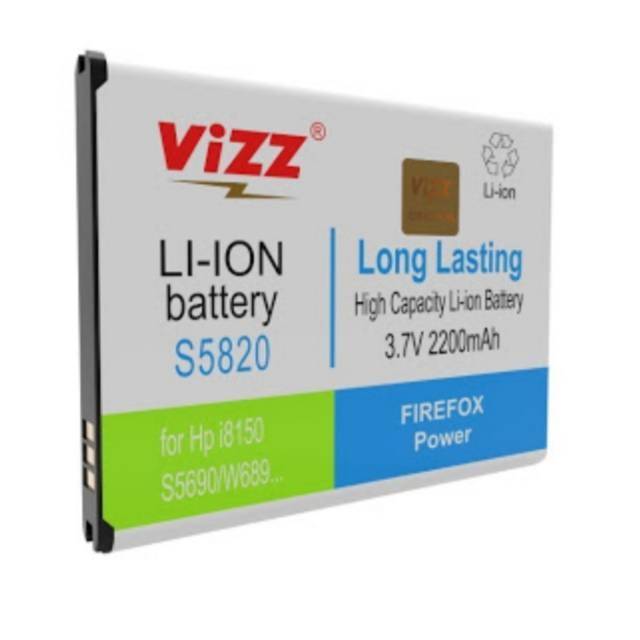 Baterai Vizz galaxy wonder i8150/s5820