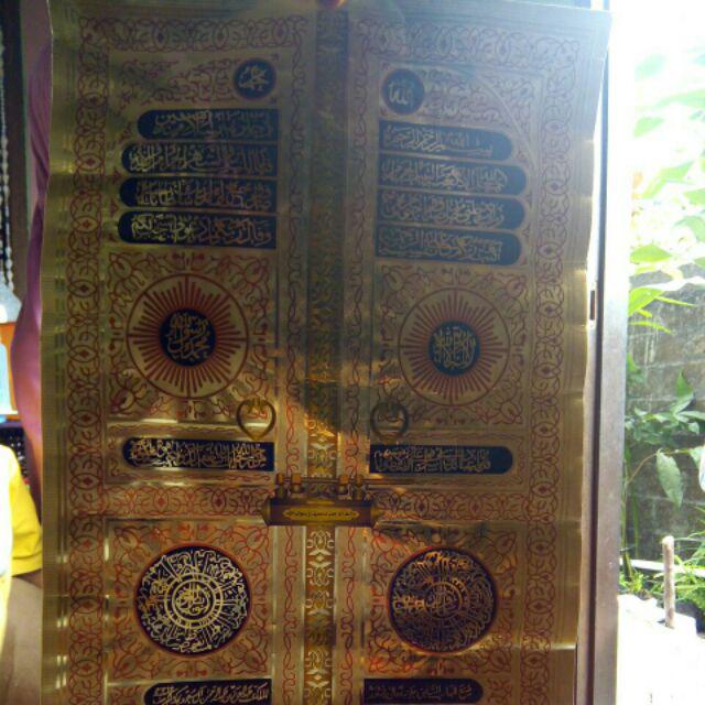 Poster Hologram Surah Yasin ,asmaul Khusna ,ayat Kursi,masjid Nabawi, Pintu Kabah Dll