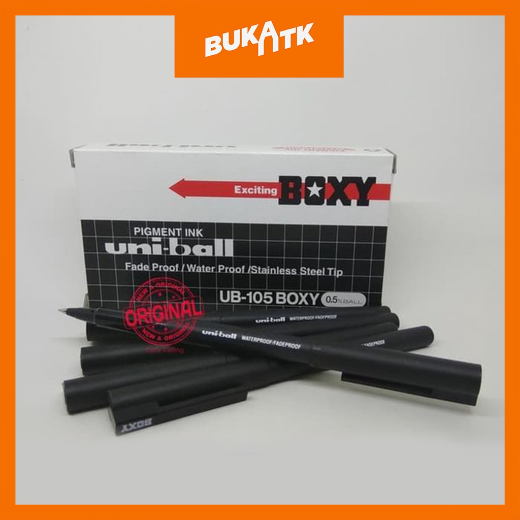 

Pen Uniball BOXY Pigment Ink